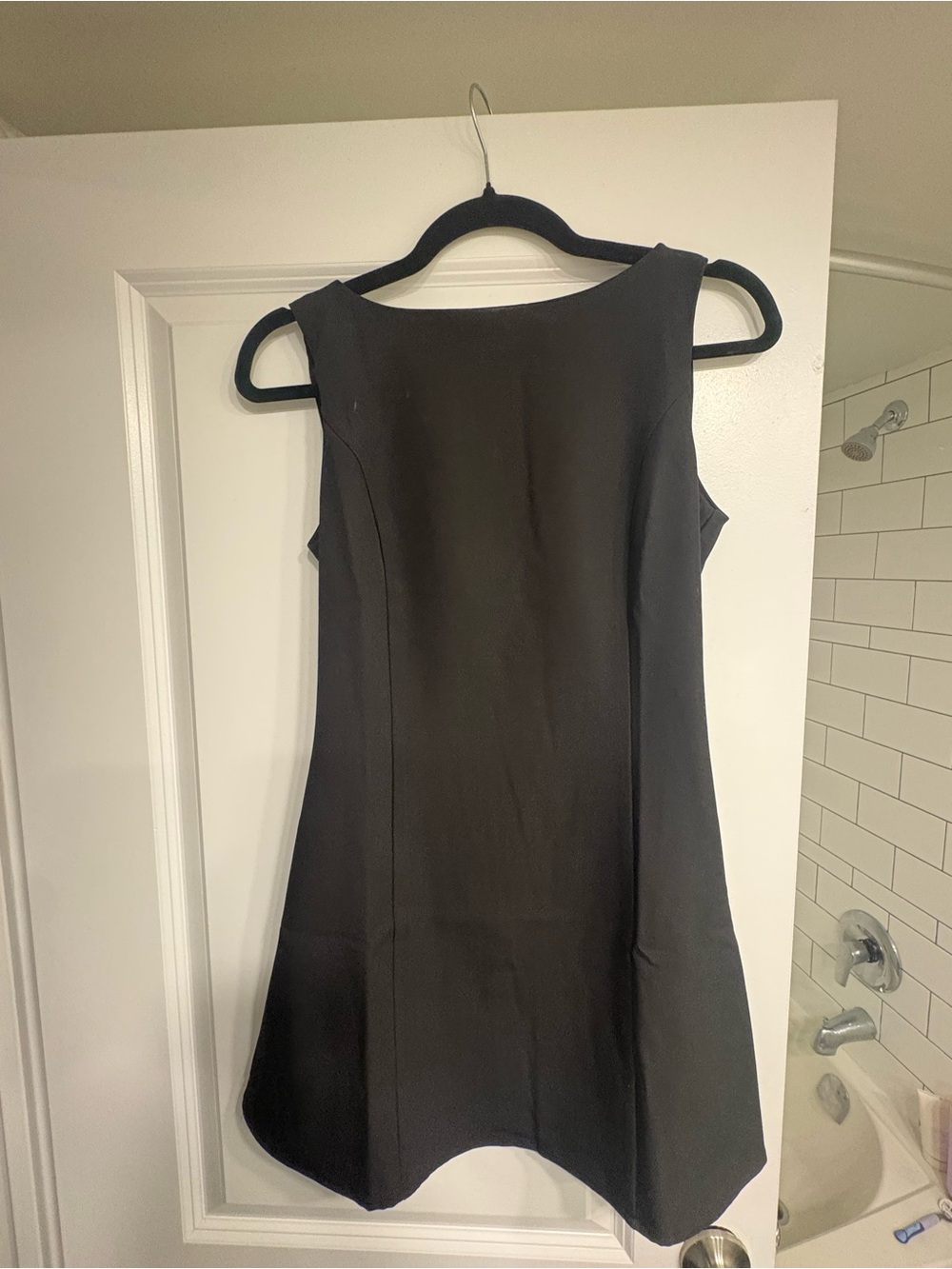 Classic Black Sleeveless A-Line Dress PRETTYLITTLETHING